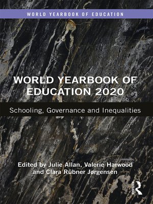 cover image of World Yearbook of Education 2020